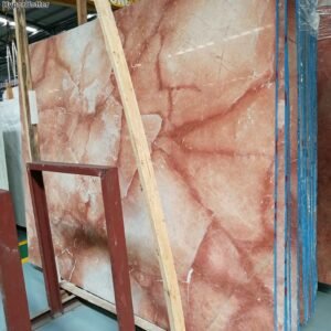 Rojo-Coralito-Marble-slab-1