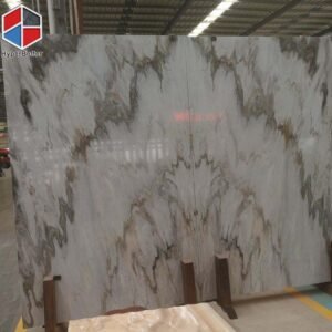 Wave-pattern-white-marble-slab-1