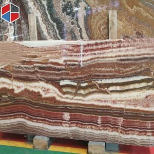Zebra-red-marble-slab
