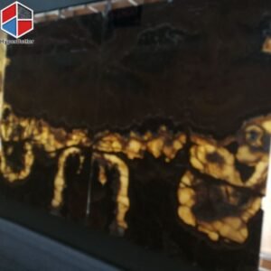 Bookmatched-brown-onyx-slab-2