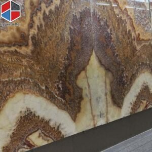 Mountain-brown-onyx-slabs