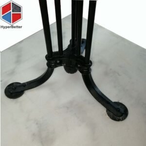 72cm Black iron tripod table base