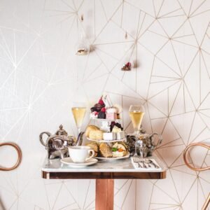 New-metal-frame-small-square-coffee-dining-table-marble