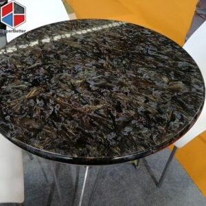 Black-Golden-diamond-dining-table-