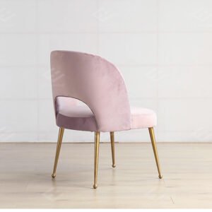 Pink-velvet-dining-chair-3