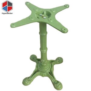 green-cast-iron-table-leg