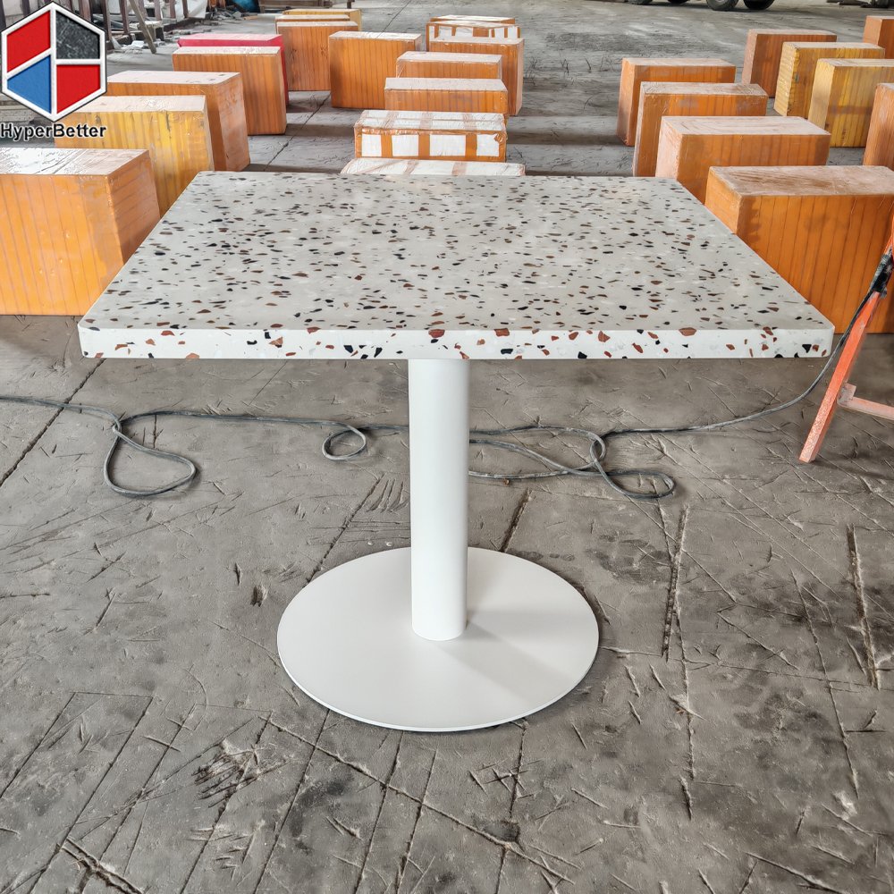 Colorful Terrazzo Restaurant Table