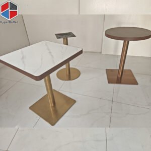 Wood Band Cafe Tables