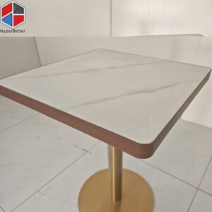 Wood Coated Edge Table