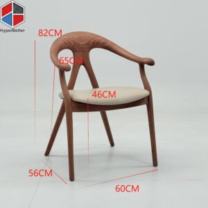 Walnut Wood Butterfly Chair 1
