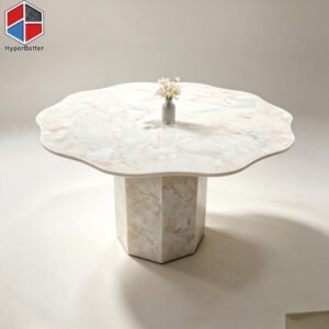 Flower Shape Table Top Restaurant Table