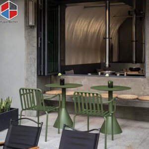 Outdoor Table Setting Cafe