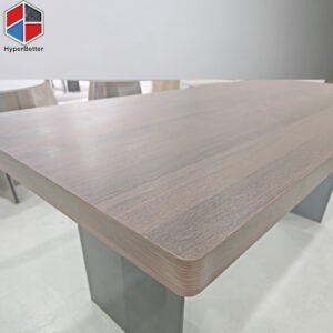Walnut Timber Sintered Stone Table