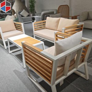 4 Seats Cafe Table Set