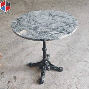 Black Table Base Granite Outdoor Table
